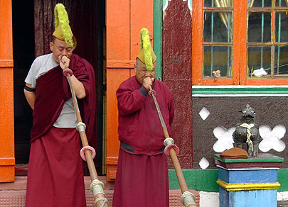 Monks, Sikkim
